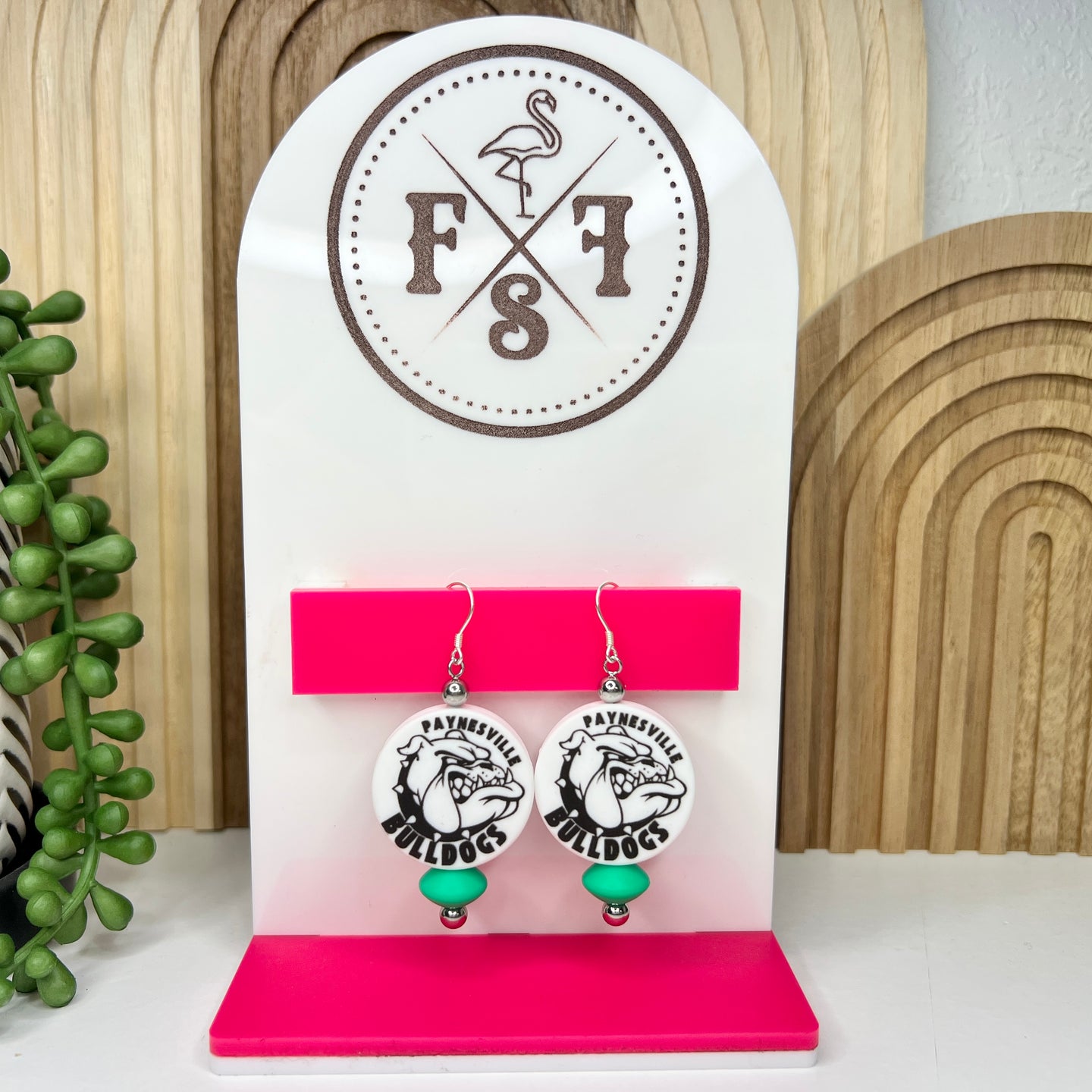 Bulldog Earrings